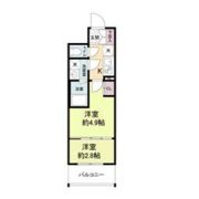 Metrosa谷町六丁目Northの間取り画像