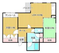 シティサンモリスの間取り画像