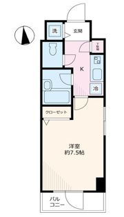 パークウェル高輪の間取り画像