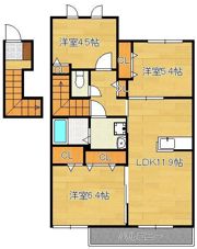 シャーメゾン畠田Iの間取り画像