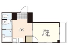 レーベン倉岡の間取り画像
