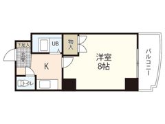 カルティエ城北通りの間取り画像