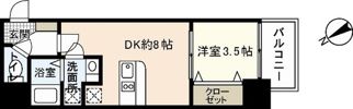 Lion鶴見の間取り画像