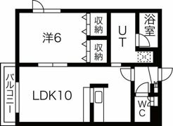 フローレンスの間取り画像