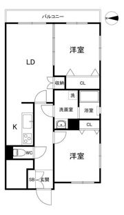 ユーコート東武練馬の間取り画像