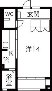 アラモードの間取り画像