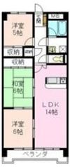 グリーンヒルズの間取り画像