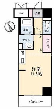 Urban Vista 中央町の間取り画像
