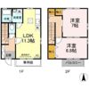 クレール吉村の間取り画像
