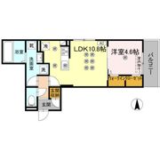 ベルナシェンテ南松山の間取り画像