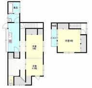 汐入駅 海の見える戸建の間取り画像