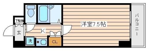 エクセリア文京池之端の間取り画像