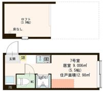 リズシャンブル氷川台の間取り画像