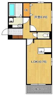 D-ROOM今町の間取り画像
