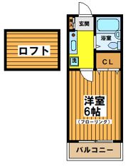 ロイヤルハイムAの間取り画像