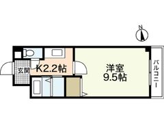 メゾンフローラの間取り画像