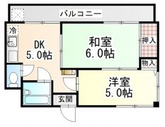 ハイム宮本の間取り画像