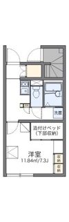 レオパレスプレミアム コートⅡの間取り画像