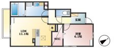 ベレーザ角木の間取り画像