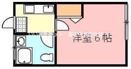 扇町マンションの間取り画像