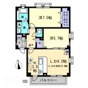 フォブールイーストの間取り画像