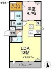 GRAND D-room御器所の間取り画像