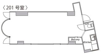 コスゲビルの間取り画像