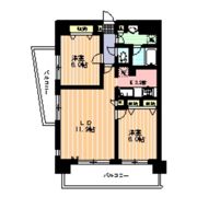 メルヴェーユ調布の間取り画像
