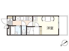 レオパレスCancerの間取り画像