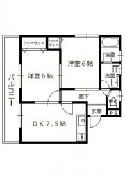 ファミリオ中田の間取り画像