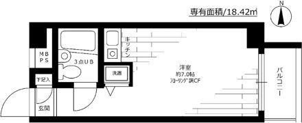 ライオンズプラザ元住吉の間取り画像