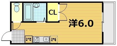 ブリックフォートアシハラの間取り画像