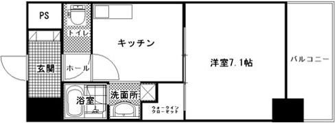 Shetland CourtⅢの間取り画像