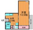 コーポラス桜井の間取り画像