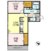 リバーサイド伴中央の間取り画像