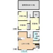 エルパレス城中の間取り画像