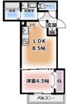 INOVE門真野里Northの間取り画像