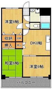 小文字幹線ビルの間取り画像