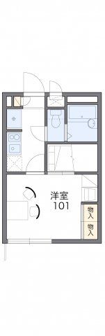 レオパレスアメニティハイム3の間取り画像