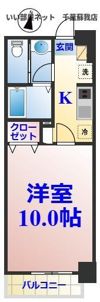 Biz STAY 千葉・蘇我の間取り画像
