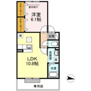 コーポ レーヴ倉富の間取り画像