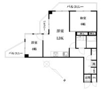 ストーク大山の間取り画像