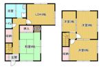 三滝本町戸建の間取り画像