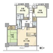 ファーストタワー大津MARYの間取り画像