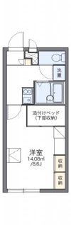 レオパレスKyokusuiの間取り画像