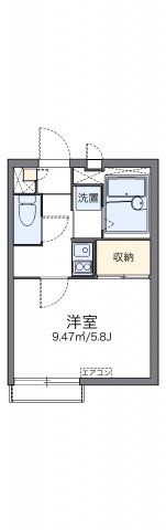 レオパレスフリューゲルの間取り画像