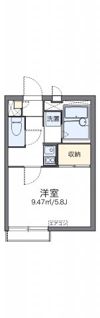 レオパレスフリューゲルの間取り画像