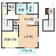 プティ・ボヌールの間取り画像