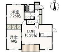 ヴィラ・ド・フルールCの間取り画像