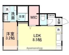 INTEGRAL下冨居の間取り画像